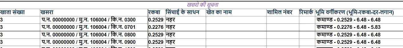 राजस्थान अपना खाता E DHARTI |ऑनलाइन जमाबंदी नकल और खसरा मैप| Rajasthan Apna Khata Bhulekh Dekhe 6 राजस्थान अपना खाता E DHARTI