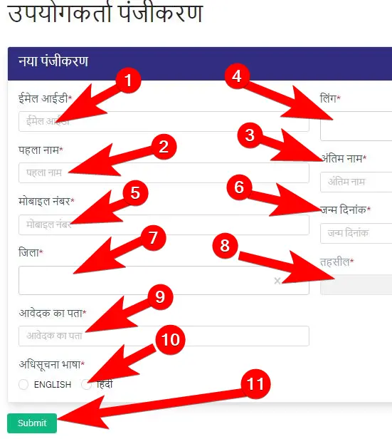 (ऑनलाइन पंजीकरण) अपणि सरकार पोर्टल | Apni Sarkar Portal 4 अपणि सरकार पोर्टल