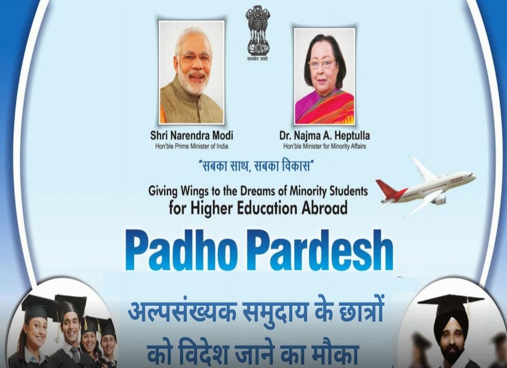 पढ़ो परदेश योजना 2025 | लाभ, लाभार्थी, पात्रता व आवेदन फॉर्म | Padho Pardesh Yojana 2025 2 पढ़ो परदेश योजना 2025 लाभ, लाभार्थी, पात्रता व आवेदन फॉर्म Padho Pardesh Yojana 2025