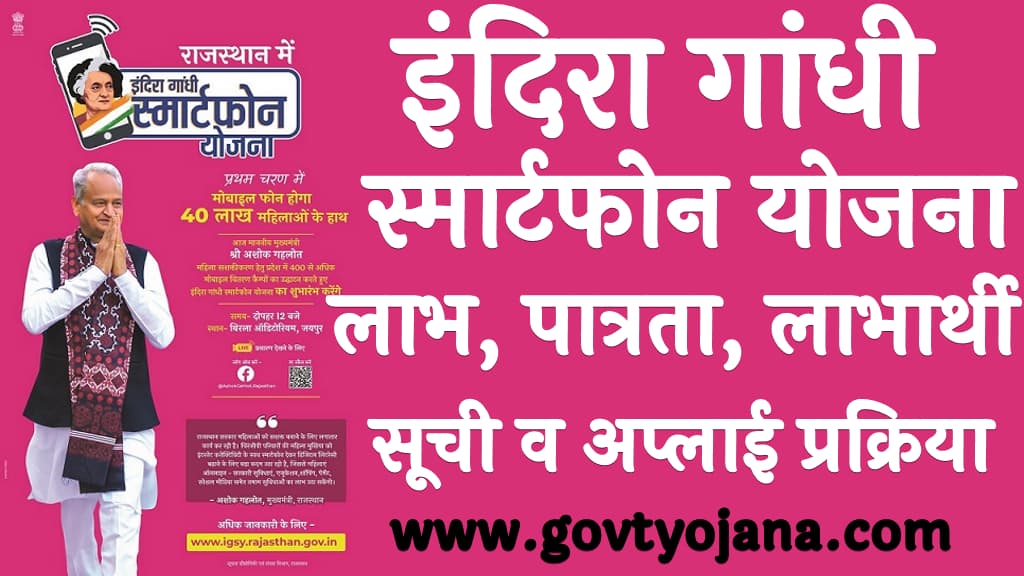 इंदिरा गांधी स्मार्टफोन योजना 2025 लाभ, पात्रता, लाभार्थी सूची व अप्लाई प्रक्रिया Indira Gandhi Smartphone Yojana 2025
