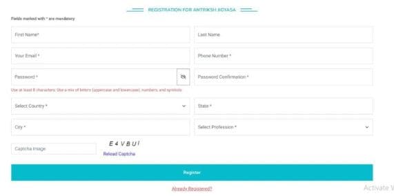 अंतरिक्ष जिज्ञासा प्रोग्राम 2025 के लिए रजिस्ट्रेशन कैसे करें? | Antriksh Jigyasa Program 2025 4 अंतरिक्ष जिज्ञासा प्रोग्राम 2023 के लिए रजिस्ट्रेशन कैसे करें How to Registration foAntriksh Jigyasa Program 2023 1 2