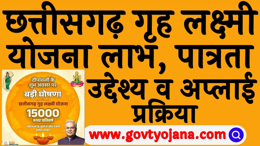 Chhattisgarh Griha Lakshmi Yojana 2025