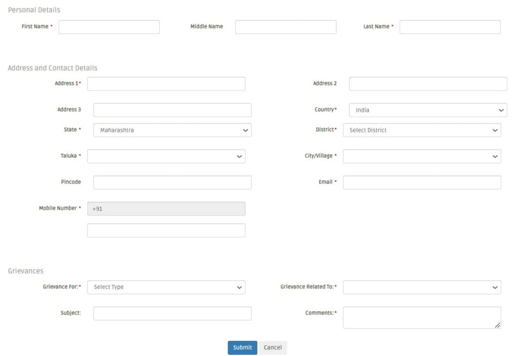 महाराष्ट्र महास्वयं रोजगार पंजीकरण कैसे करें? | How To Register Maharashtra Maha Swayamsevak Employment 4 महास्वयं रोजगार पोर्टल पर शिकायत दर्ज कैसे करे