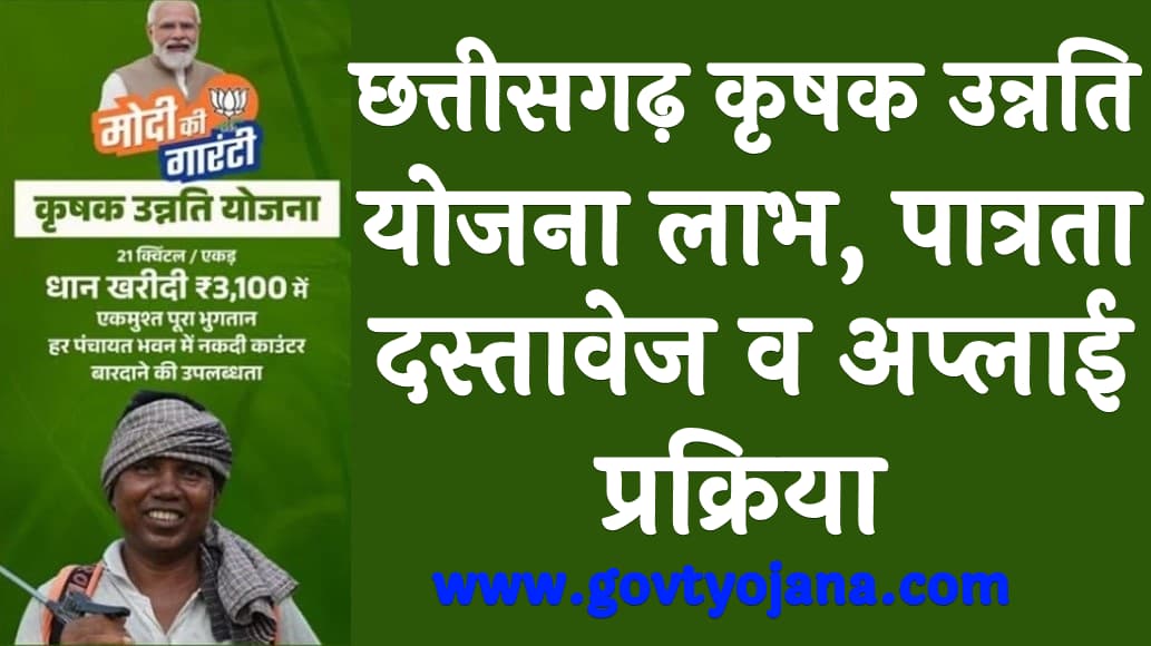 Chattisgarh Krishak Unnati Yojana 2025